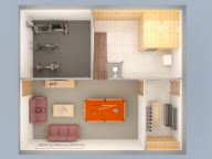 Chalet Lacuzon with private sauna-19