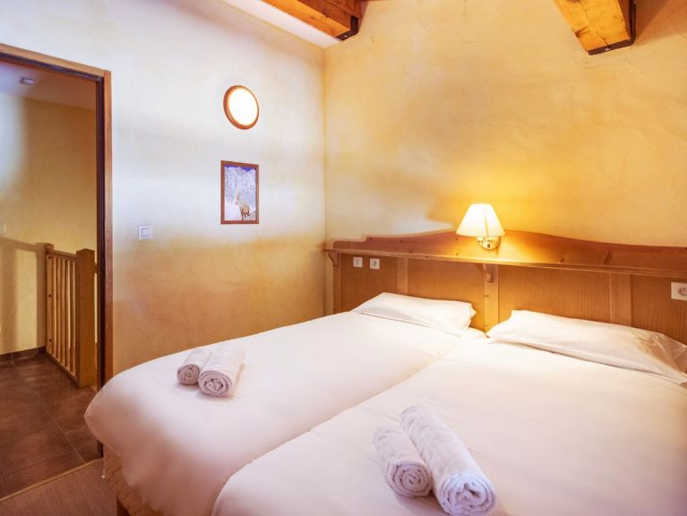 Chalet-apartment Les Balcons de La Rosière with cabin