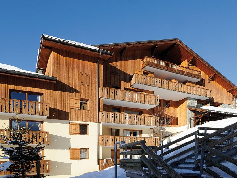 Apartment Résidence L'Arollaie with cabin or sleeping corner