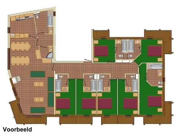 Chalet-apartment Les Balcons de Val Cenis Village superior