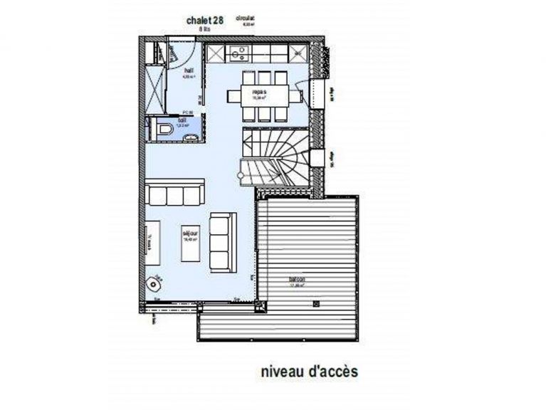 Chalet Caseblanche Winterfold with sauna