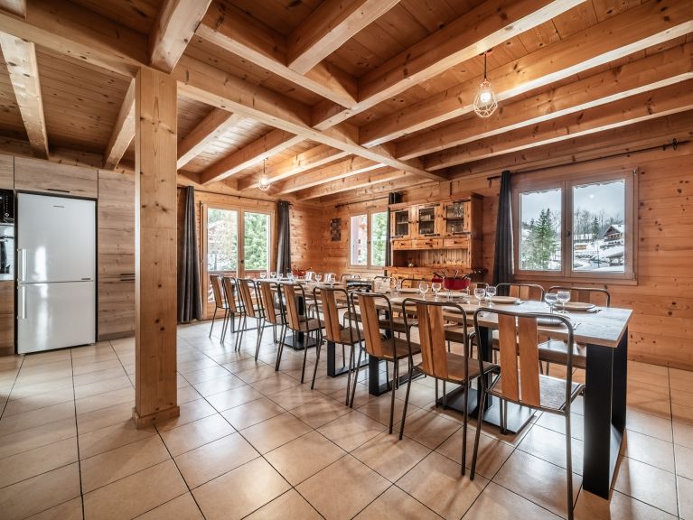 Chalet Bruno with outside whirlpool