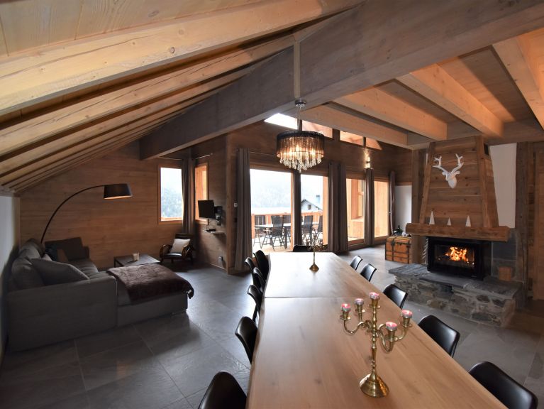 Chalet-apartment Opaline with private sauna