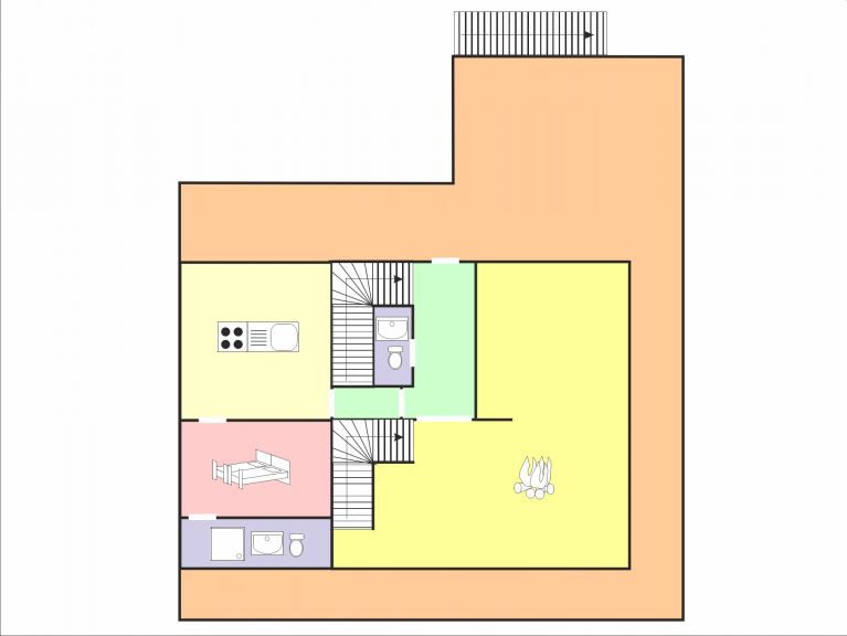Chalet Charmille with sauna and outside-whirlpool