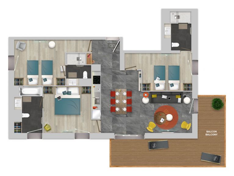 Chalet-apartment Résidence Izia