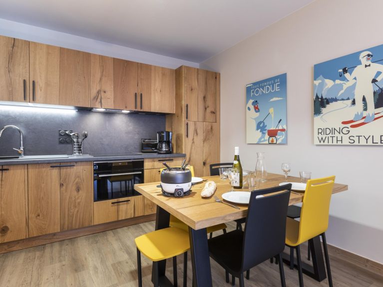 Apartment Club MMV Samoëns Village mountain view