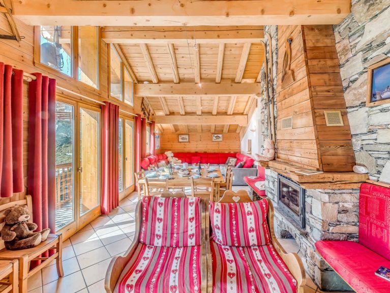 Chalet-apartment Gypaete combination - with outdoor whirlpool