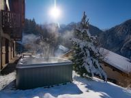 Chalet Le Chazalet including catering, sauna and outdoor whirlpool-26