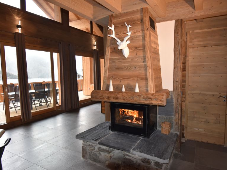 Chalet-apartment Opaline with private sauna