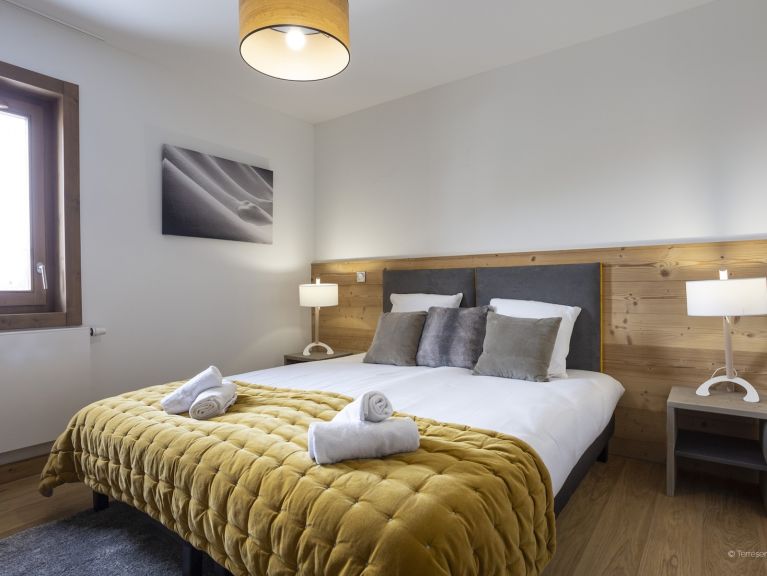 Chalet-apartment Le Diamant des neiges Mountain view