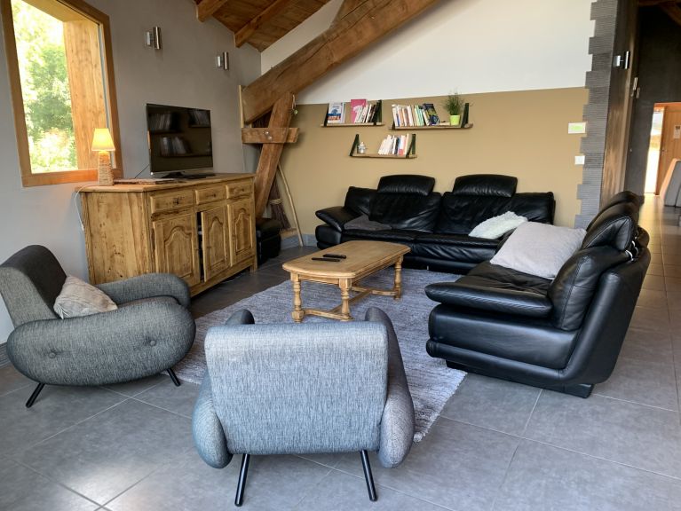 Chalet-apartment de Sarenne with outdoor whirlpool