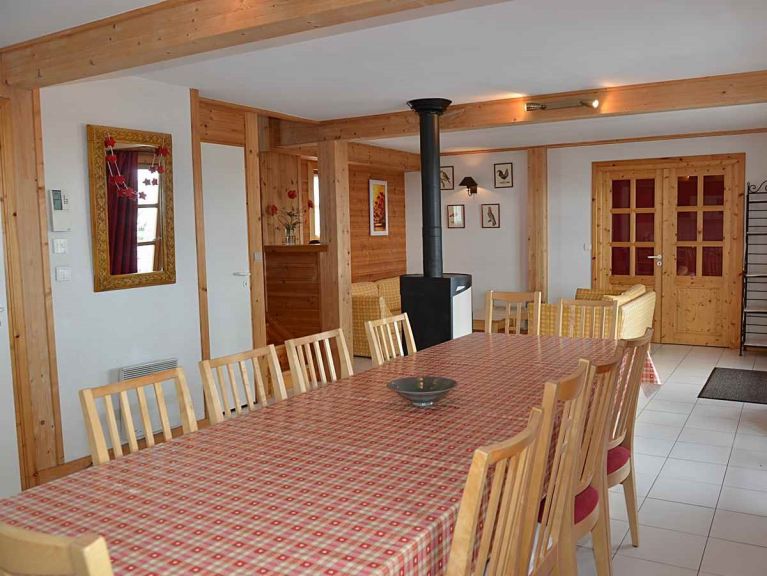 Chalet Hameau de Flaine with sauna