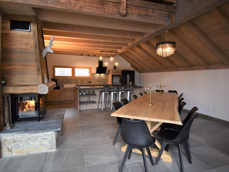 Chalet-apartment Opaline with private sauna