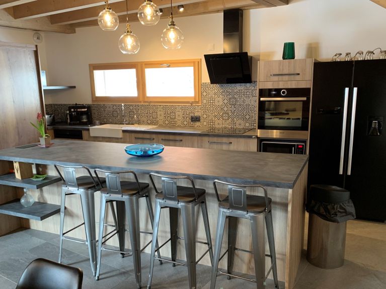 Chalet-apartment Opaline with private sauna