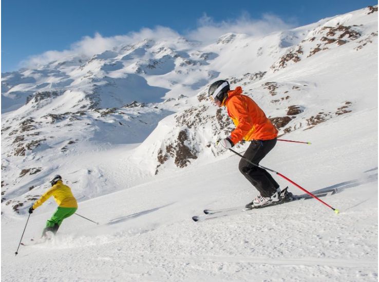 Last-minute skiing in March
