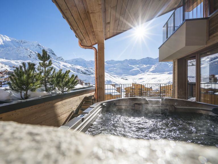 Chalet-apartment Cocoon with wood stove