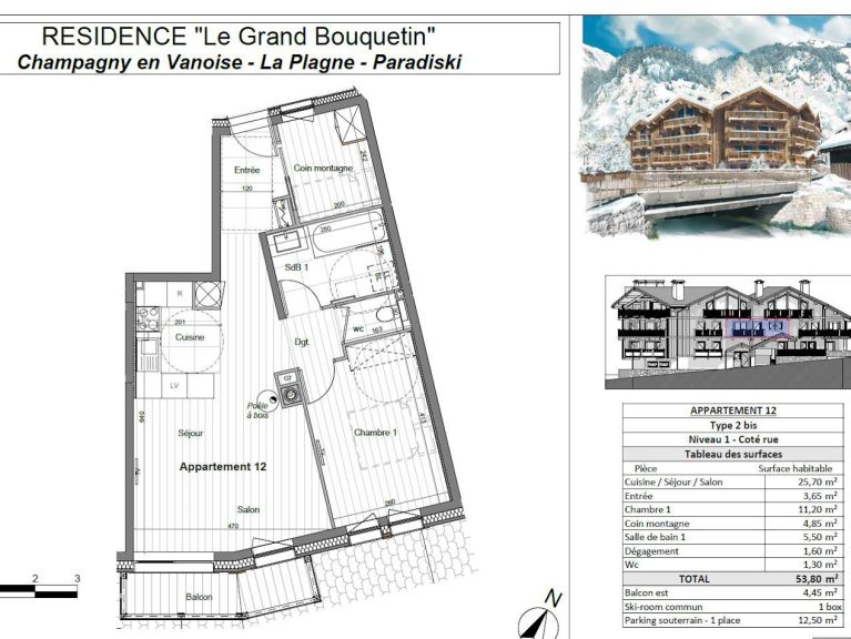Apartment Residence Le Grand Bouquetin