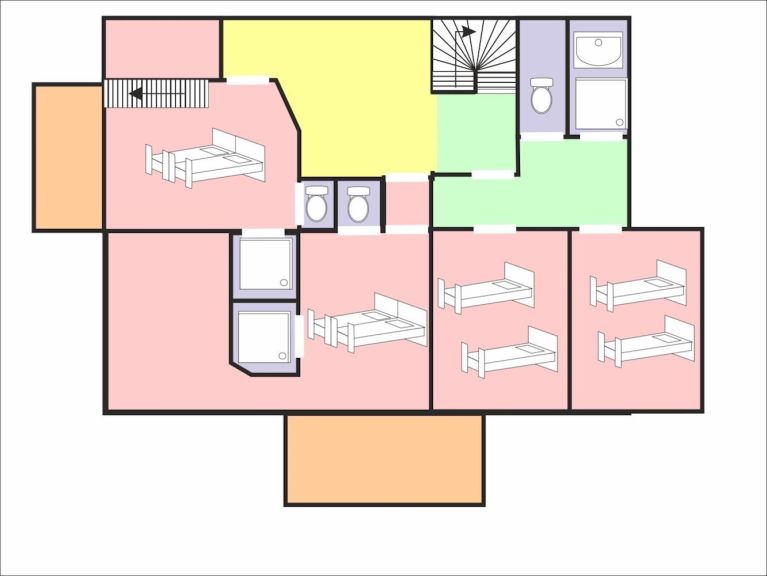 Chalet de Claude with private sauna