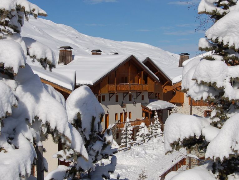Chalet-apartment Montagnettes Hameau de la Sapinière with cabin