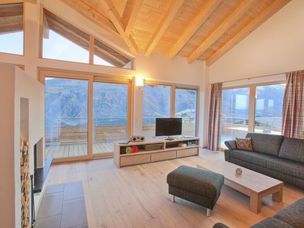 Chalet-apartment Alpenchalet am Wildkogel Smaragd with wellness-area