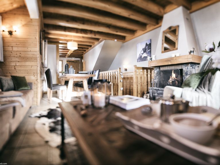 Chalet-apartment Montagnettes Hameau du Soleil I with sauna