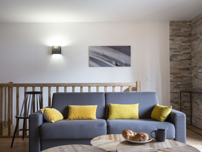 Chalet-apartment Le Diamant des neiges Mountain view