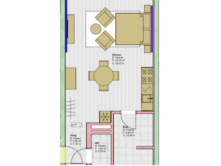 Apartment Residenz Illyrica Tirol studio