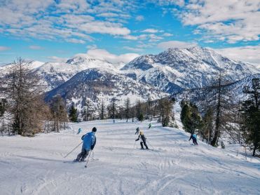 Chalets and apartments for 14 people