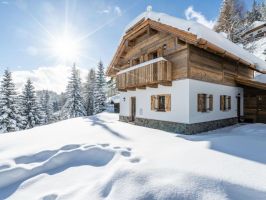 Chalets and apartments for 14 people