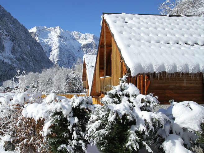 Chalet Le Pleynet with private swimming pool