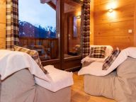 Chalet Vuargnes with private sauna and swimming pool-10