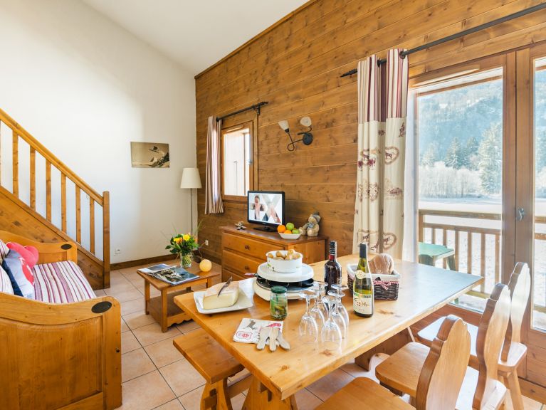 Chalet-apartment Résidence Les Fermes de Samoëns with sleeping corner