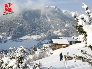 Ski region Dolomites - Val di Fassa