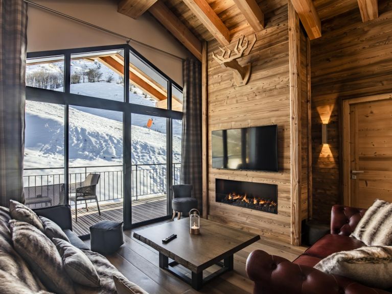 Chalet-apartment Lodge PureValley with private sauna