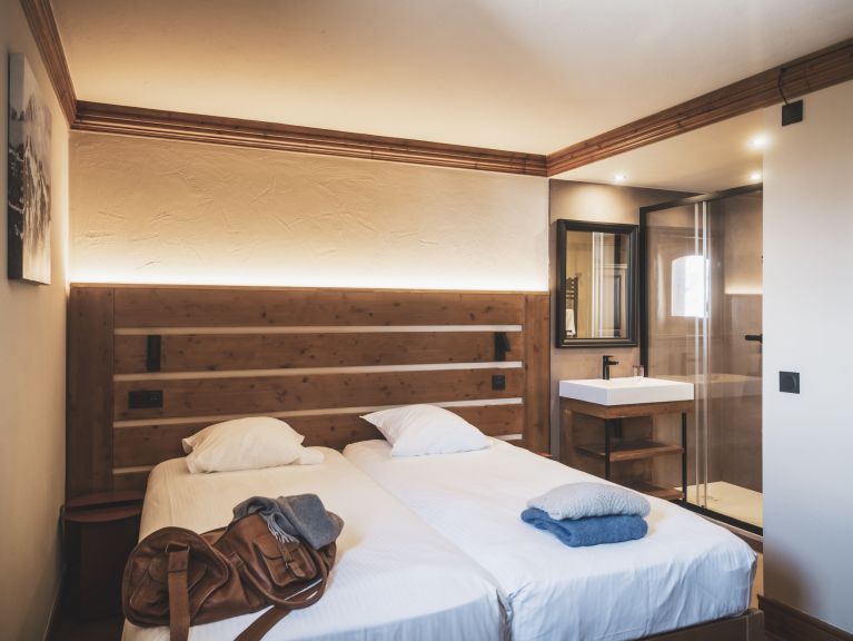 Chalet-apartment Montagnettes Hameau de la Sapinière with sauna