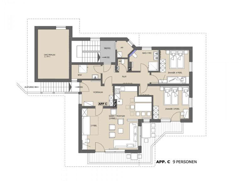 Apartment Alpensteinbock Type C