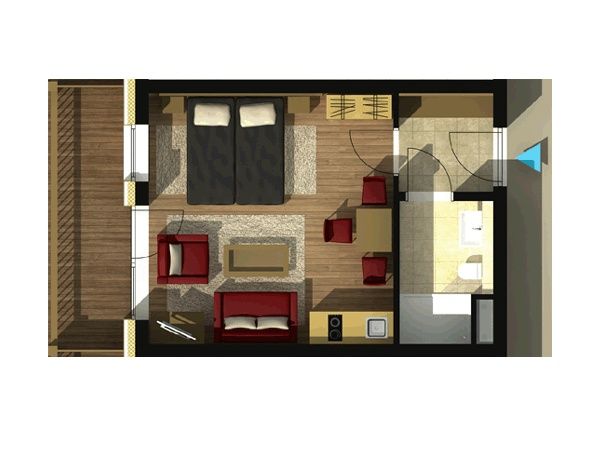 Apartment Sissipark Schönberg-Lachtal studio