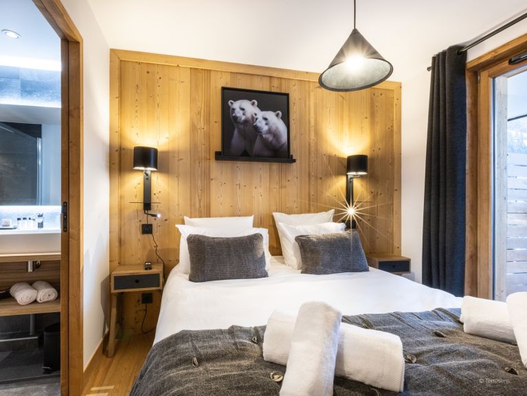 Chalet-apartment Le Flocon Blanc Mountain view