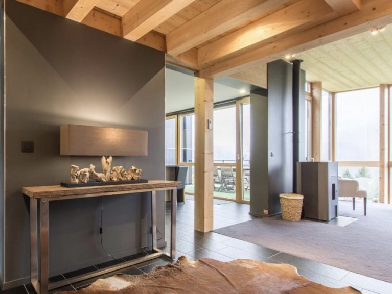 Chalet du Saix with private swimming pool