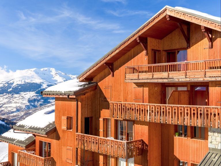 Apartment Résidence L'Arollaie with cabin or sleeping corner