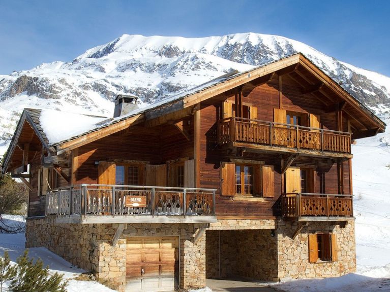 Chalet De l'Altiport Diane with sauna