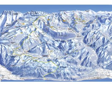 Piste map Les Portes du Soleil