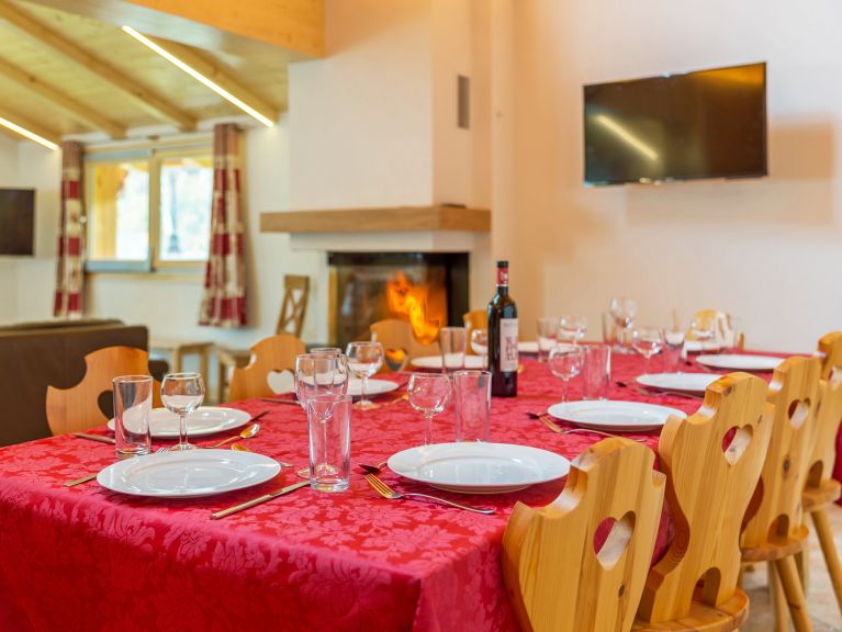 Chalet Pierina with private sauna