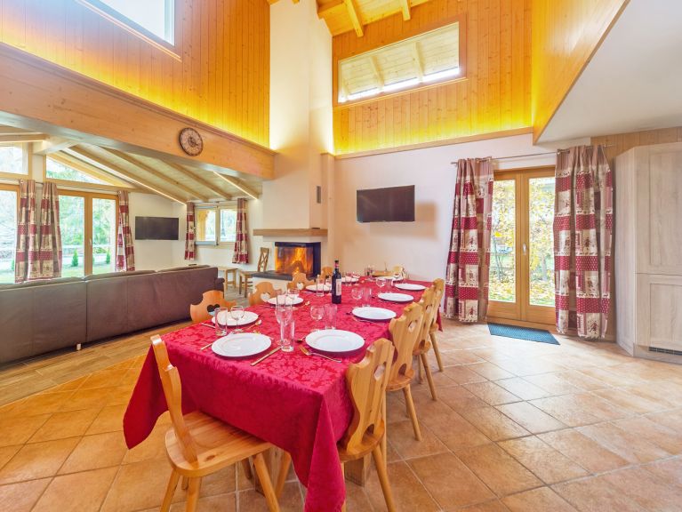 Chalet Pierina with private sauna