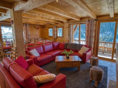 Chalet Les 2 Vallees with outdoor whirlpool and sauna-2
