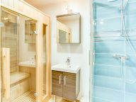 Chalet Les Violettes with private sauna-14