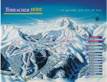 Piste map Turracher Höhe