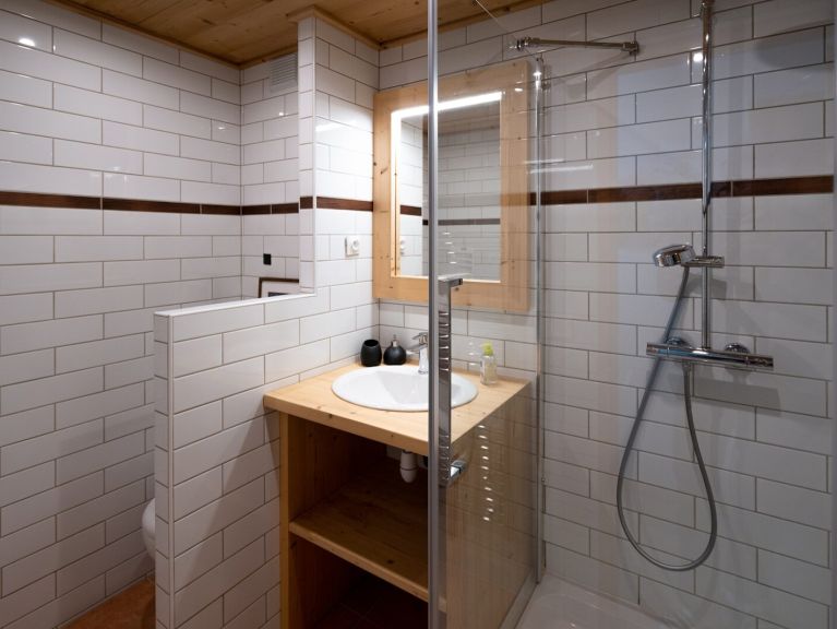 Chalet De Vallandry Ekseption with sauna