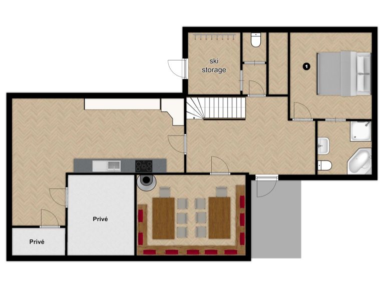 Chalet Dorferhaus including catering