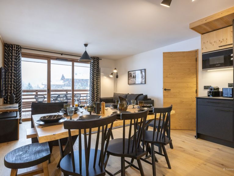 Chalet-apartment Le Flocon Blanc Mountain view